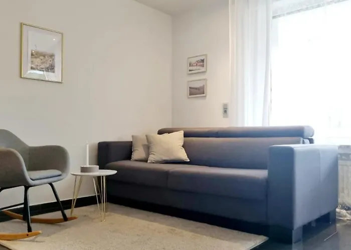 2-zimmer I Kueche I Balkon I Wlan I Prime I Parken 公寓